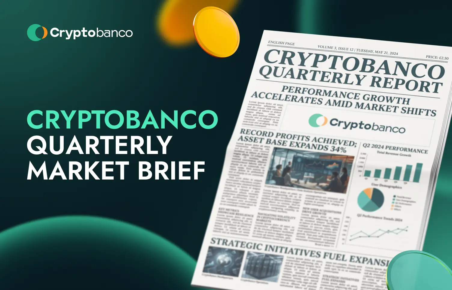Cryptobanco - Quarterly report